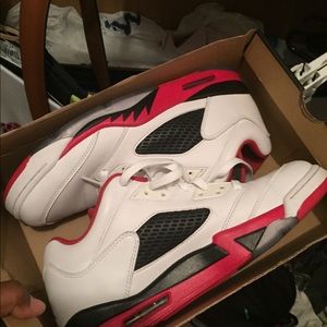 Jordan 5s fiery low